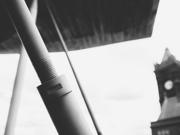 Abstract greyscale exterior